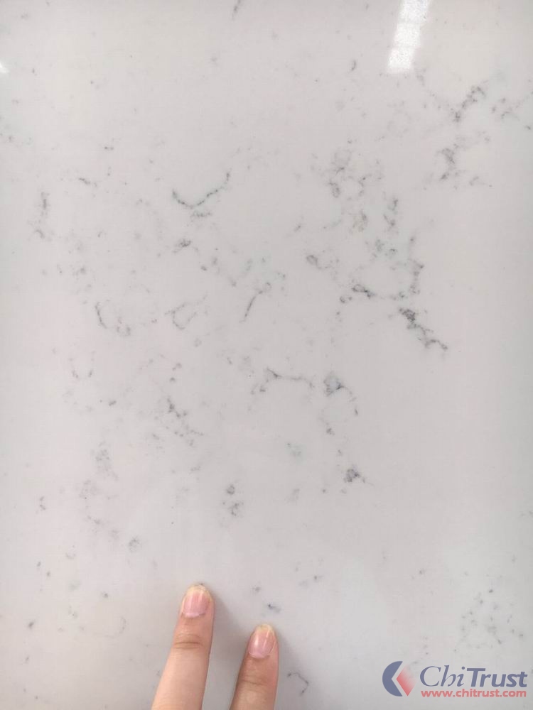 Carrara white 2 Artificial quartz